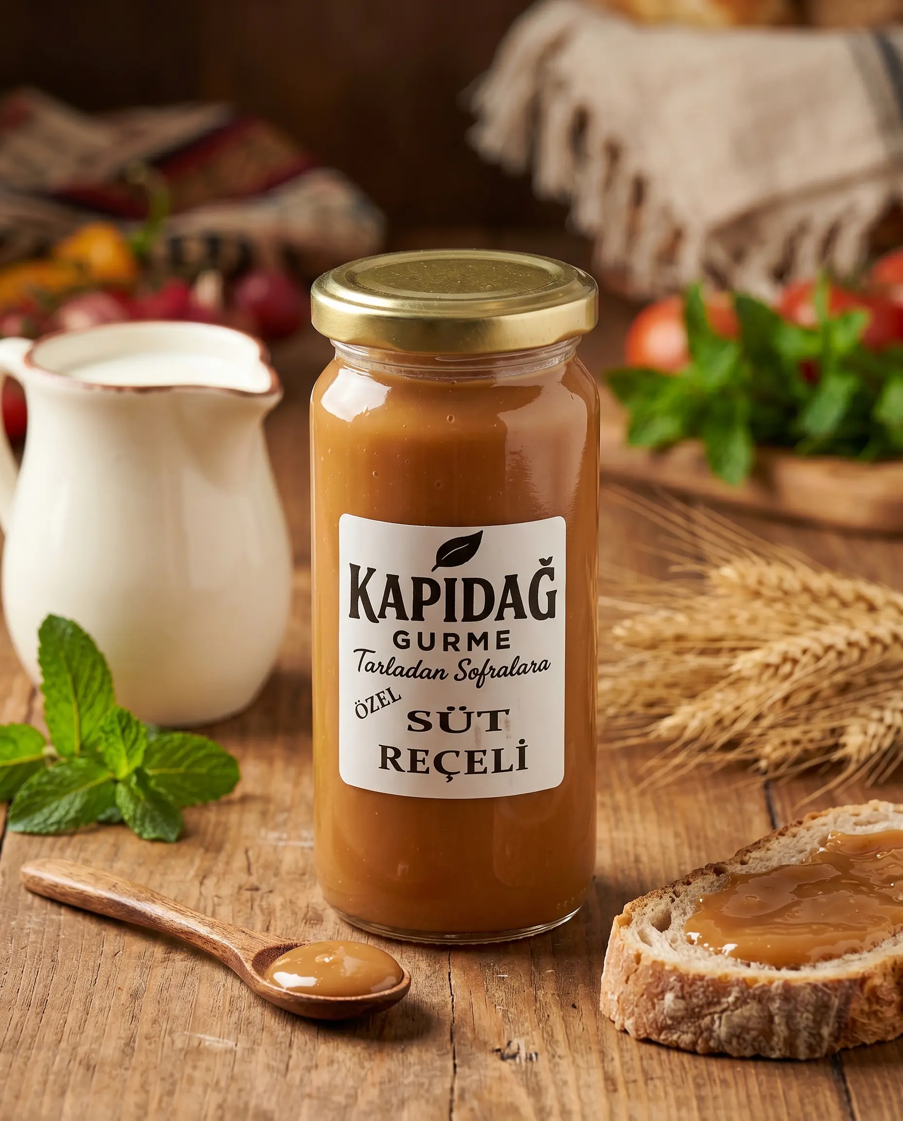 Kapıdağ Gurme Az Şekerli Özel Süt Reçeli 270 gr